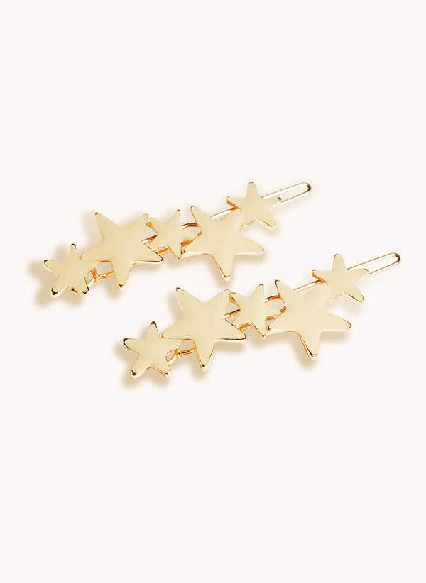 Star Enamel Clip - Color: Cream Yellow